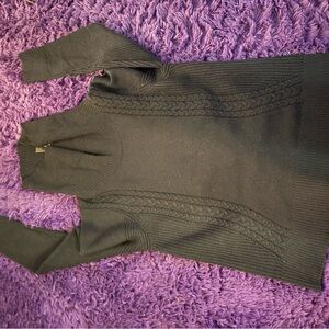 City Chic Black Cowl Neck Sweater